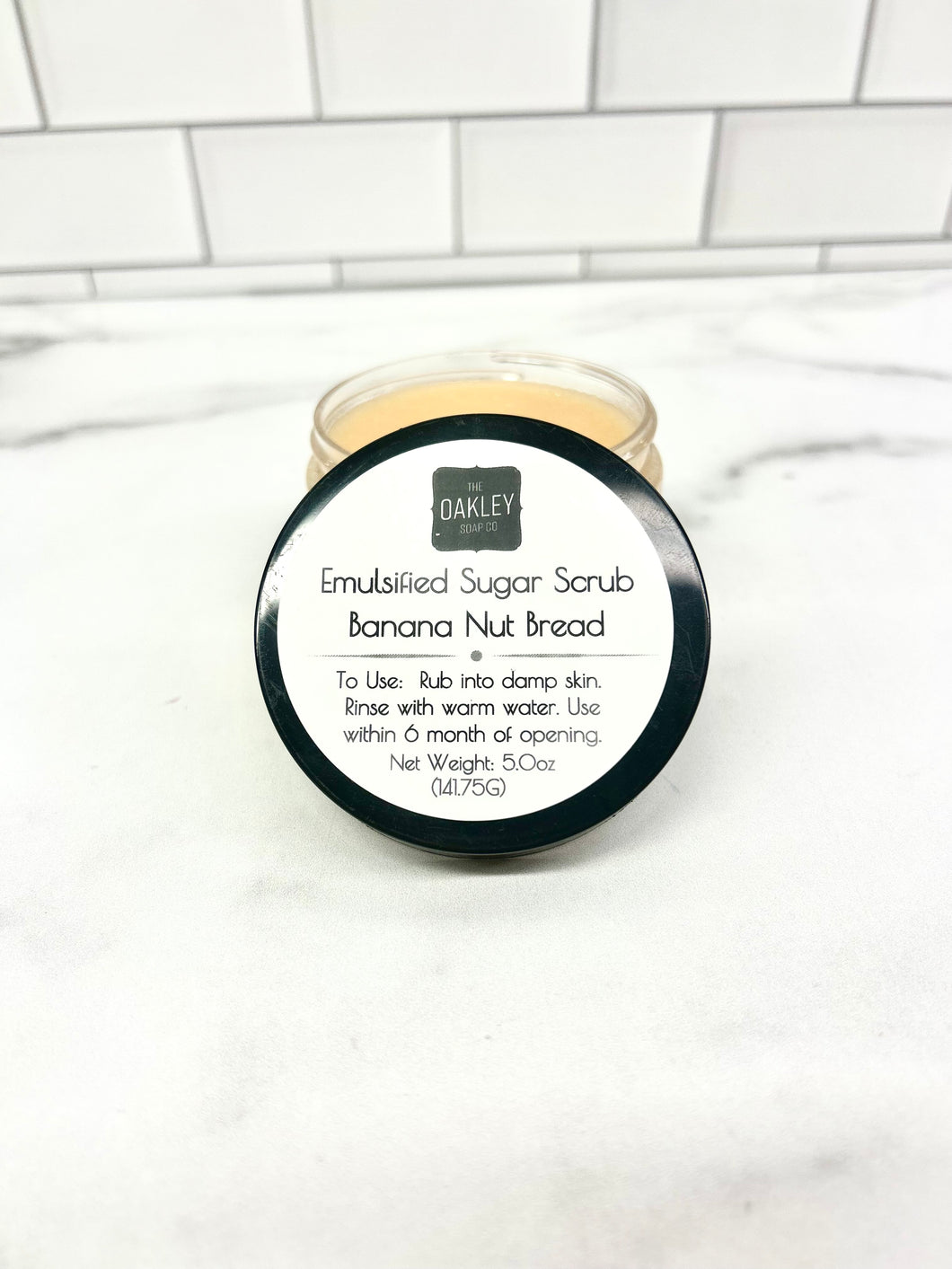 Banana Nut Emulsified Sugar Scrub