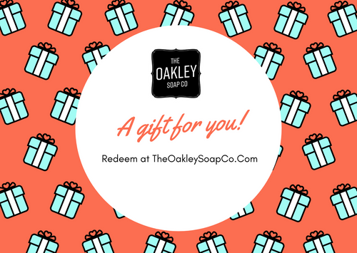 The Oakley Soap Co Digital Gift Card